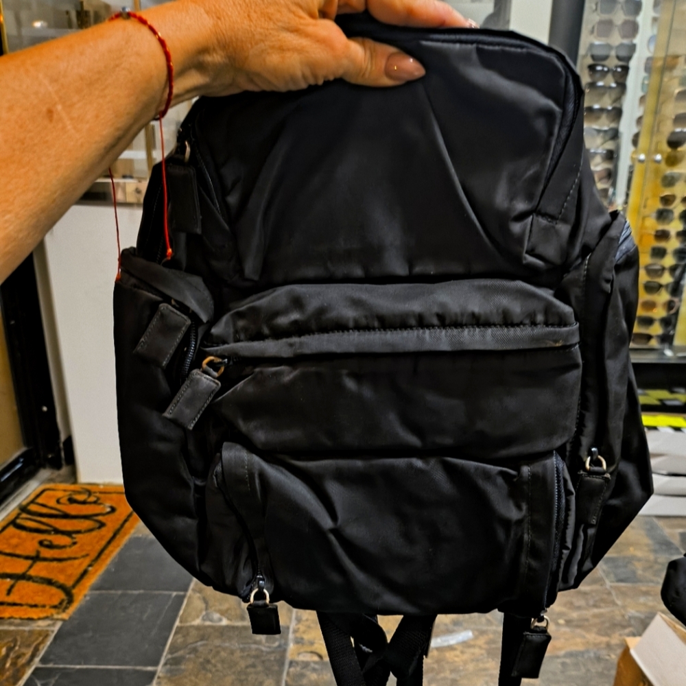 Prada backpack New black